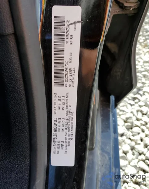 2015 Chrysler 200 S из США, поврежденный, VIN 1C3CCCBGXFN518746